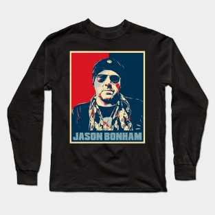 Jason Bonham Poster Hope Art Long Sleeve T-Shirt